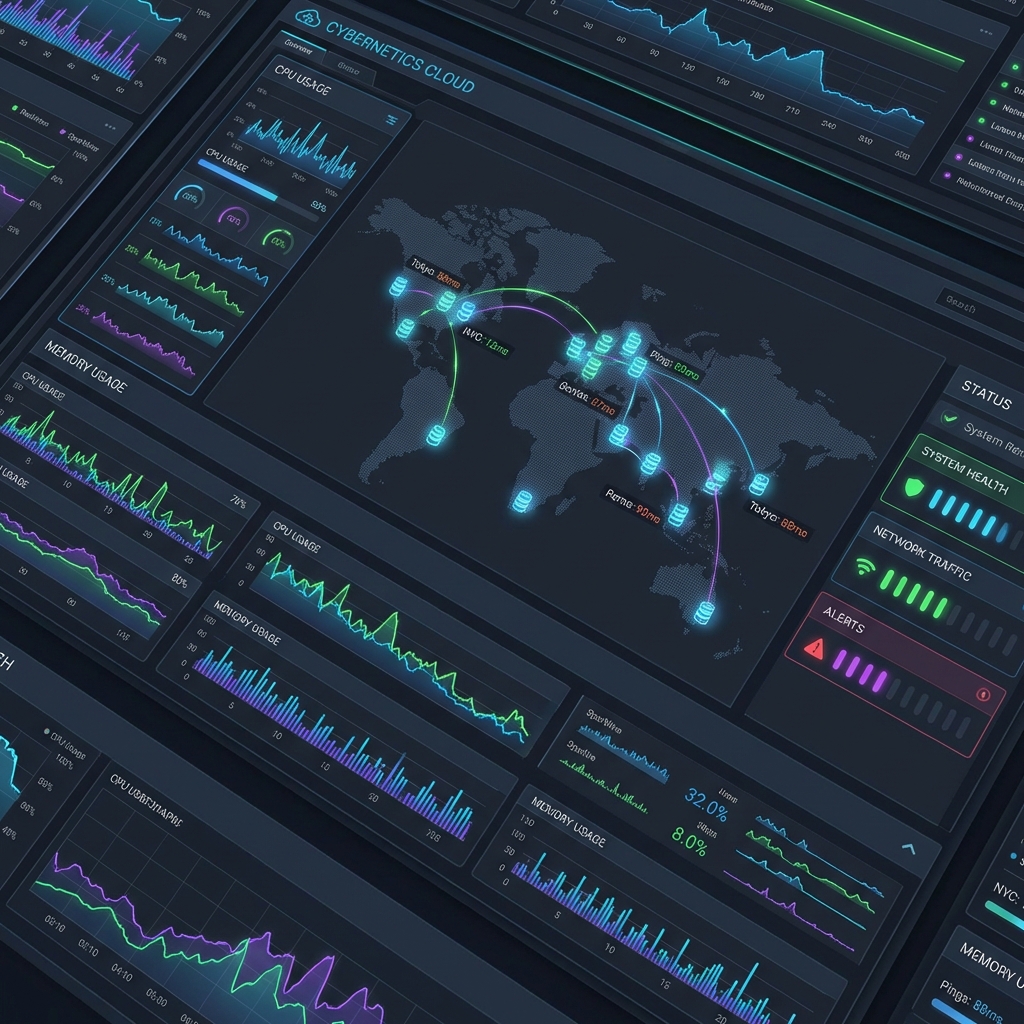 Cloud Dashboard - Real-time monitoring system